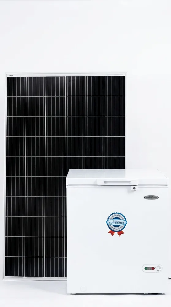 219L Thermocool Inverter Solar Freezer (Maxi (24V 60AH battery  + 40V PWM + 2 x 600W panels)
