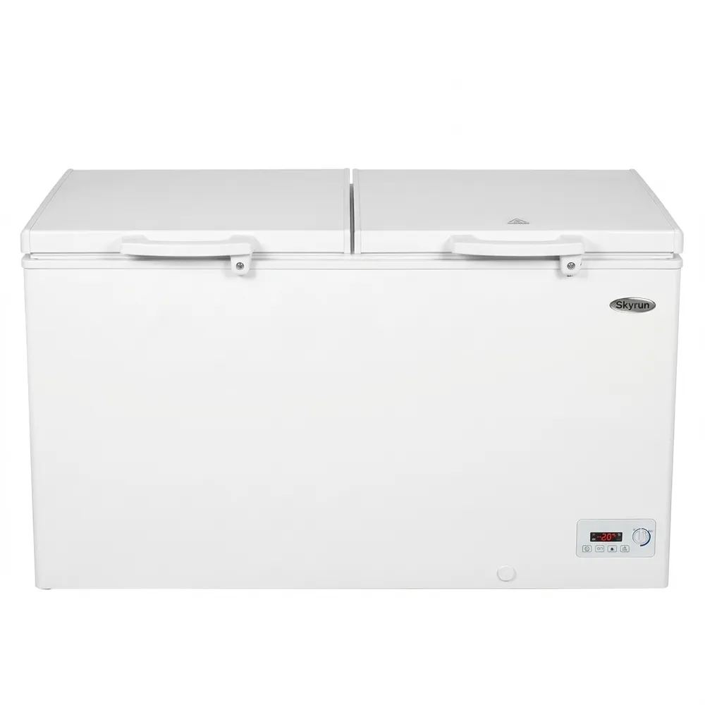 SKYRUN 420L DOUBLE DOOR CHEST FREEZER – BD-420W