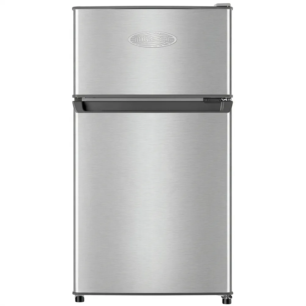 Haier Thermocool 92L Double-Door Refrigerator – HRF-92CEX R6 SLV